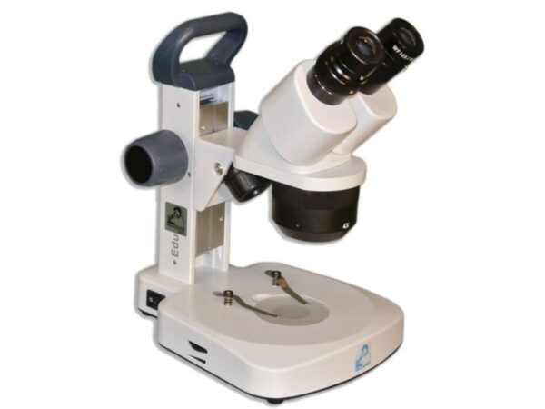 Meiji Techno EM-21 LED Binocular Entry-Level 2X, 4X Incident and Transmitted Turret Stereo Rechargeable Microscope