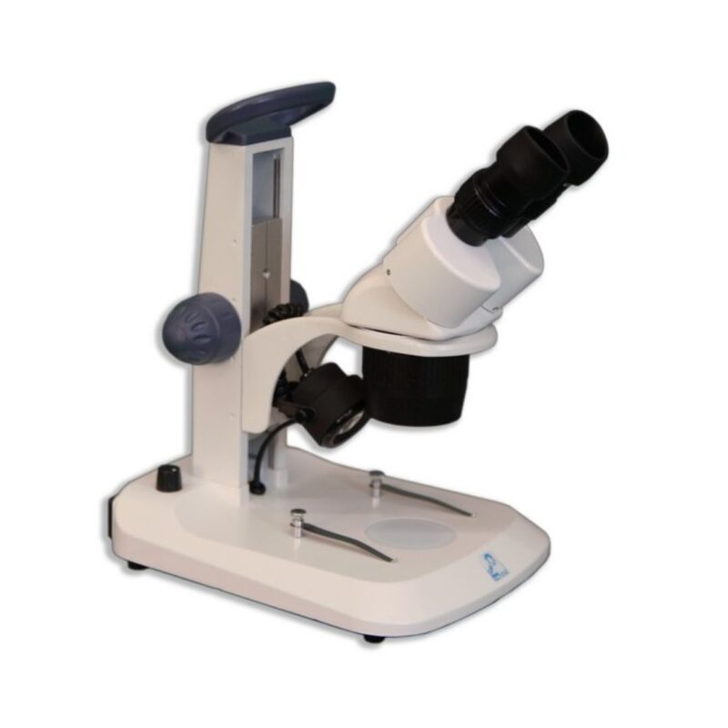 Meiji Techno EM-31 LED Binocular Entry-Level Dual 2x, 4x Incident and Transmitted Turret Stereo Microscope
