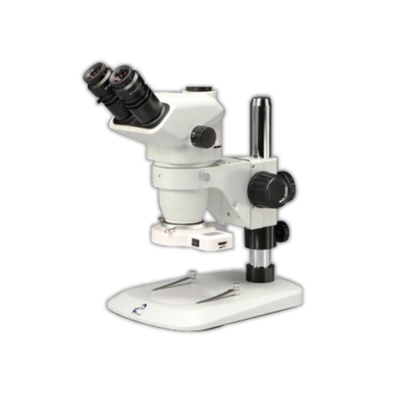 Meiji Techno EM-51 Trinocular 0.35X C-Mount Adapter Tube Entry-Level 0.67X-4.5X Industral Zoom Stereo Microscope