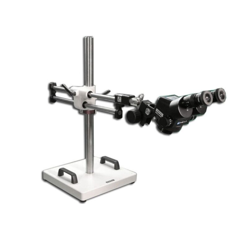 Meiji Techno EMZ-5H/BLACK + MA522 + F + BAS-3 Microscope Configuration
