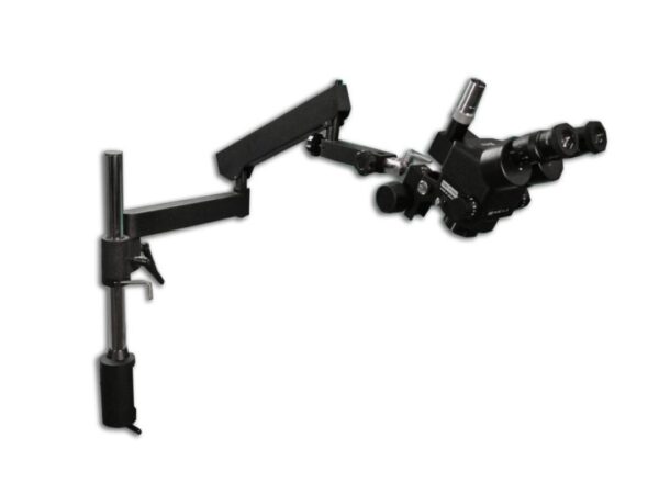 Meiji Techno EMZ-8TRH/BLACK + MA522 + FS/BLACK + FA-3 (7X – 45X) Stand Configuration System, Working Distance: 104mm (4.09″)