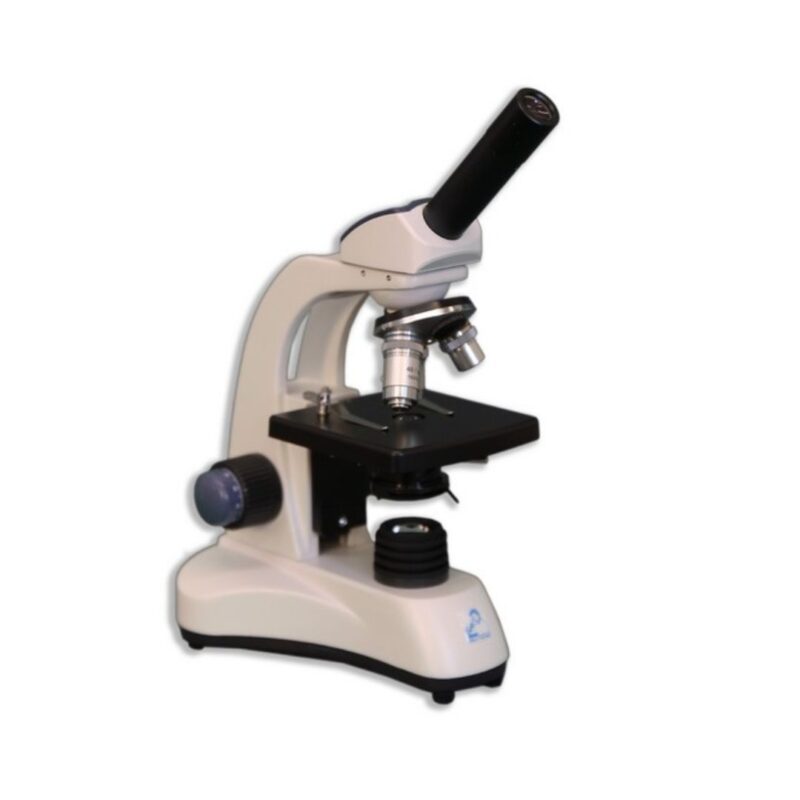 Meiji Techno MT-10 LED Monocular Entry-Level Achromat 4X, 10X, 40X Compound Microscope