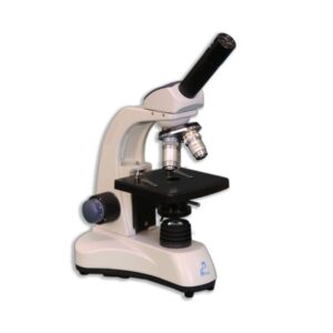 Meiji Techno MT-11 LED Monocular Entry-Level Achromat 4X, 10X, 40X, 100X Compound Microscope
