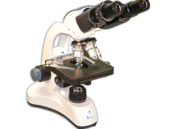 Meiji Techno MT-14 LED Binocular Entry-Level Achromat 4X, 10X, 40X, 100X Compound Rechargeable Microscope