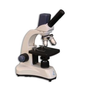 Meiji Techno MT-16 LED Monocular Entry-Level Achromat 4X, 10X, 40X, 100X Built-in 1.3 MP USB 2.0 Digital Camera Compound Microscope