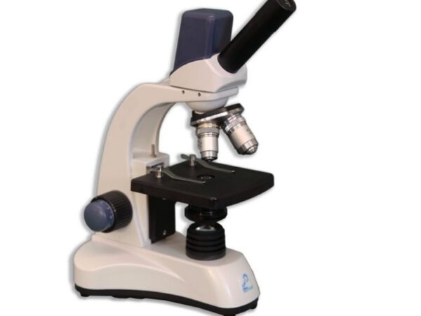 Meiji Techno MT-16 LED Monocular Entry-Level Achromat 4X, 10X, 40X, 100X Built-in 1.3 MP USB 2.0 Digital Camera Compound Microscope
