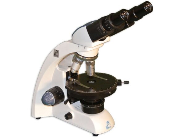 Meiji Techno MT-93L LED Binocular Entry Level Polarizing Semi Plan 4X, 10X, 40X, 100X oil Compound Microscope
